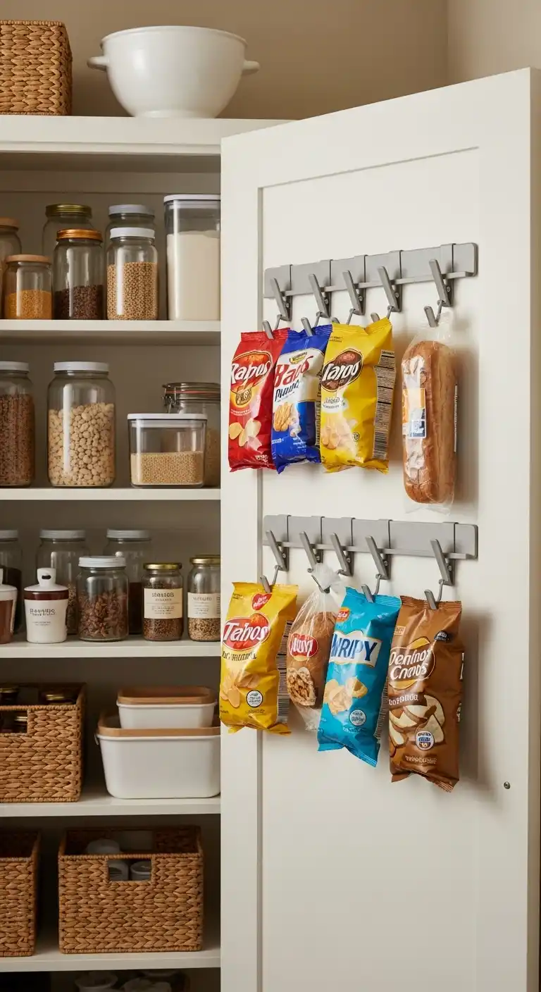 18. Clip-on Holders for Bagged Items