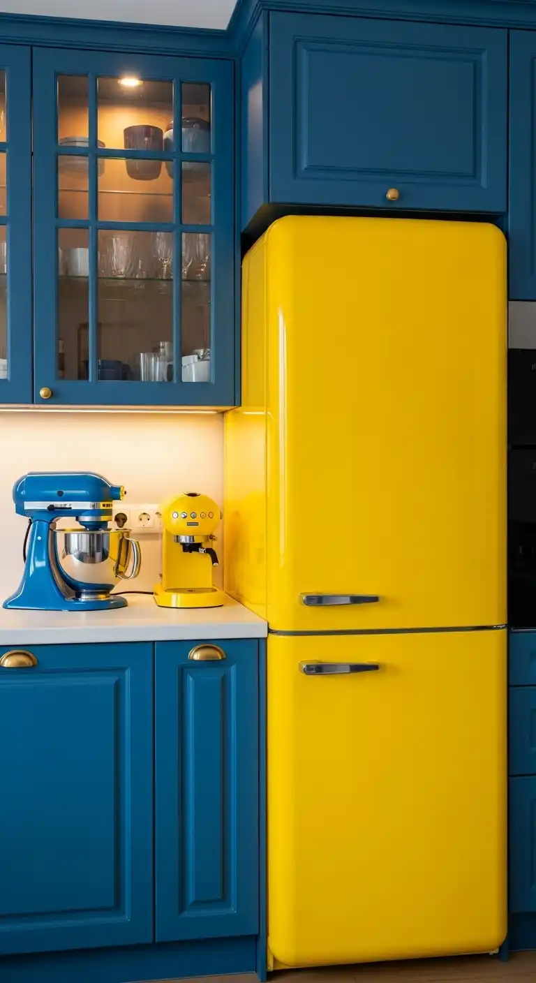 18. Colored Kitchen Appliances