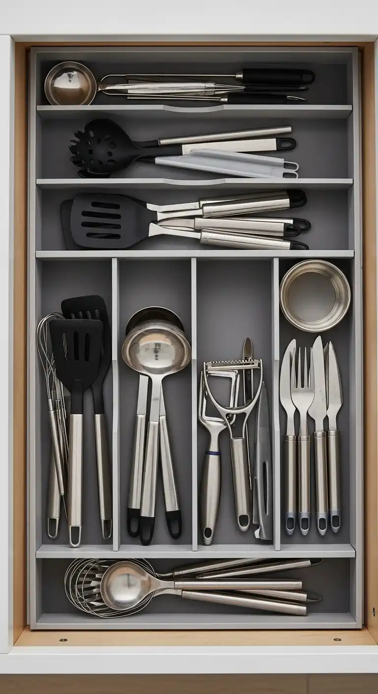 19. Drawer Dividers for Utensils