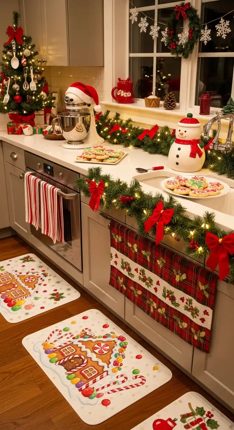 19. Festive Kitchen Mats