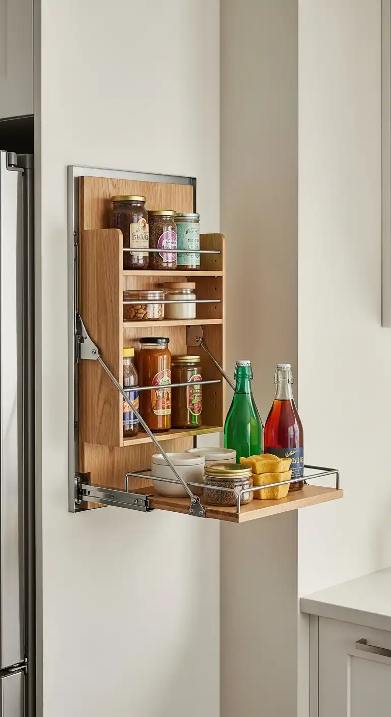 19. Implement a Swinging Arm Shelf