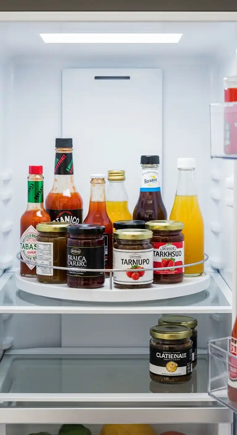 2. Invest in a Lazy Susan