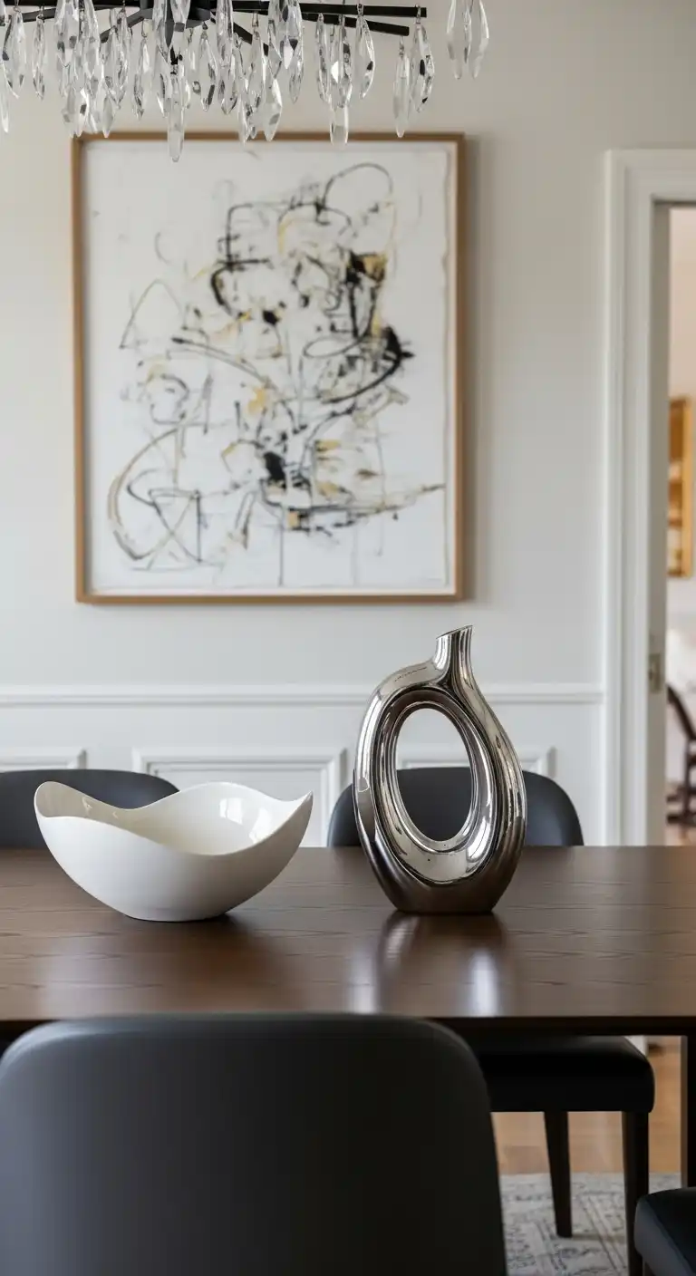 2. Sleek Sculptural