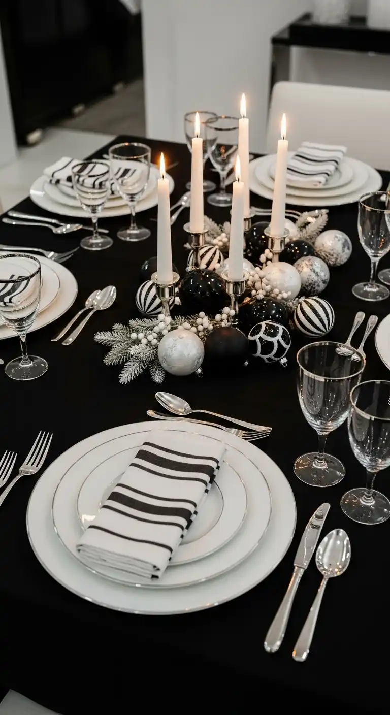 20. Black and White Chic