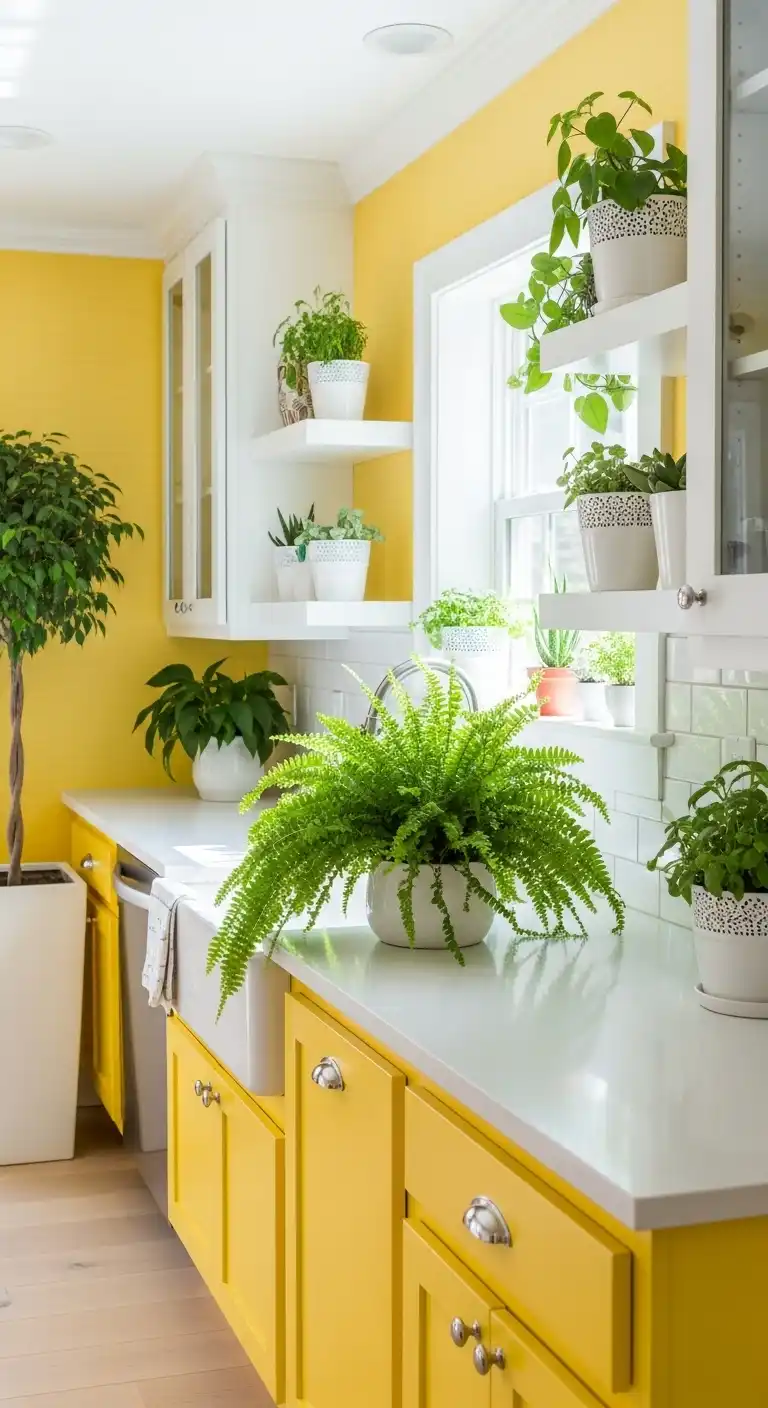 21. Adding Plants and Greenery to the Scheme