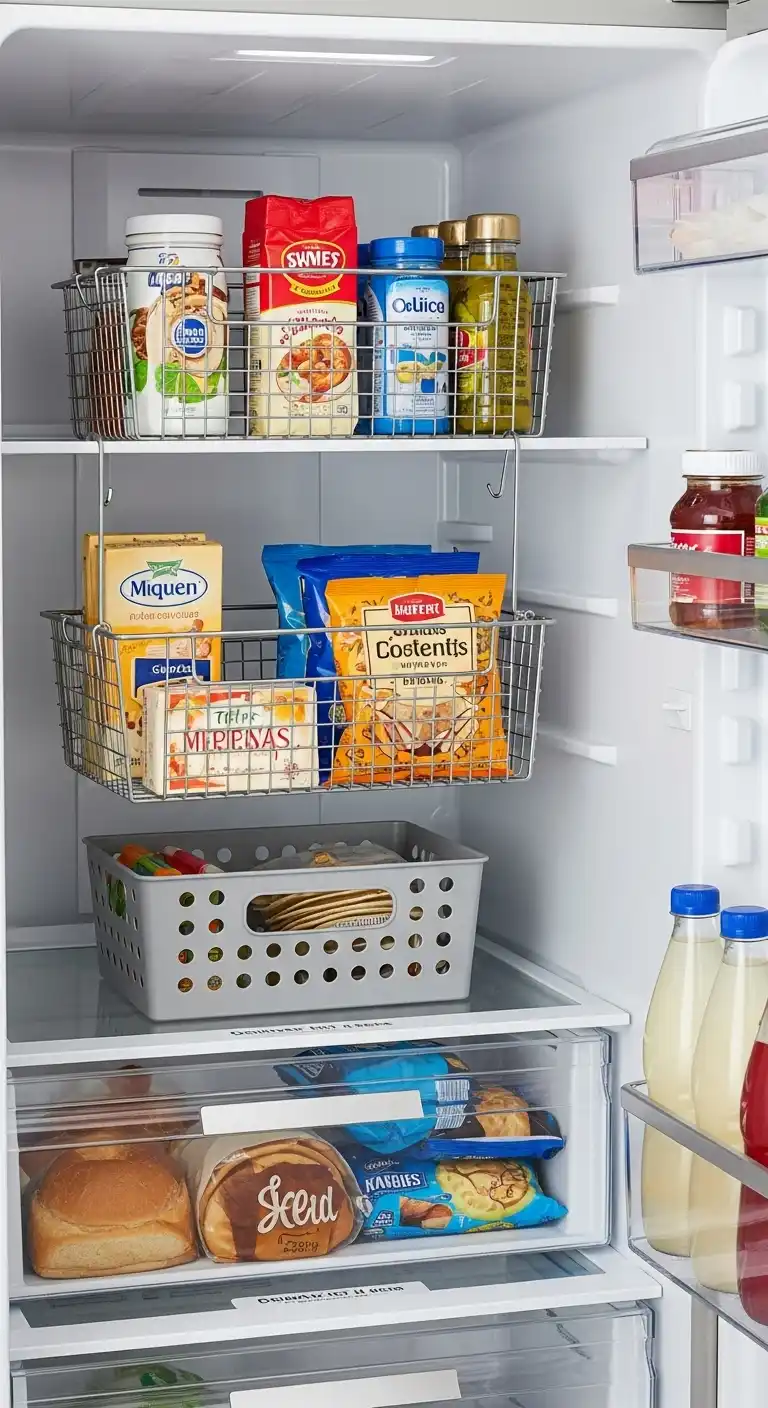 21. Hanging Baskets for Extra Space