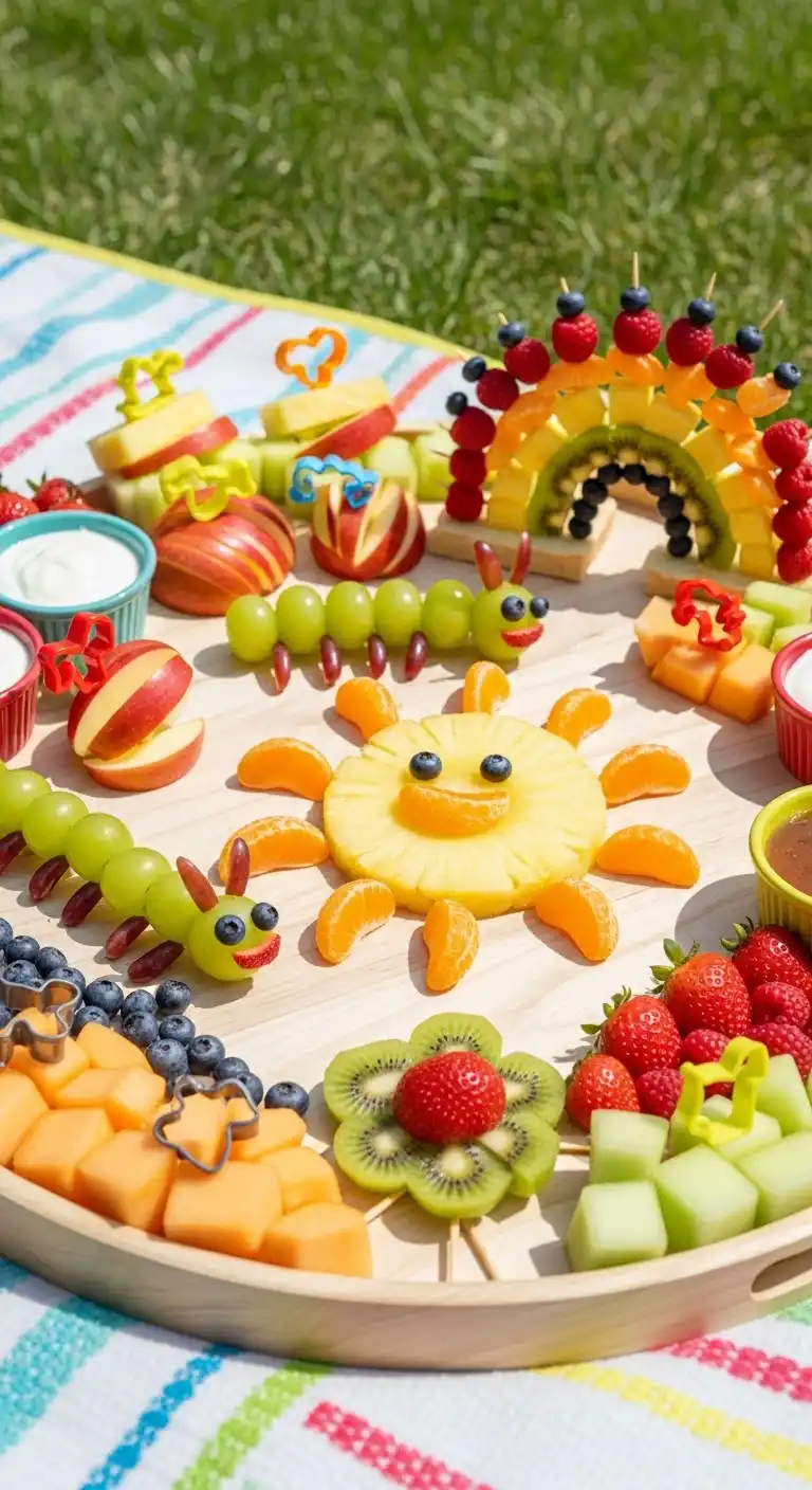 21. Kids-Friendly Fruit Tray