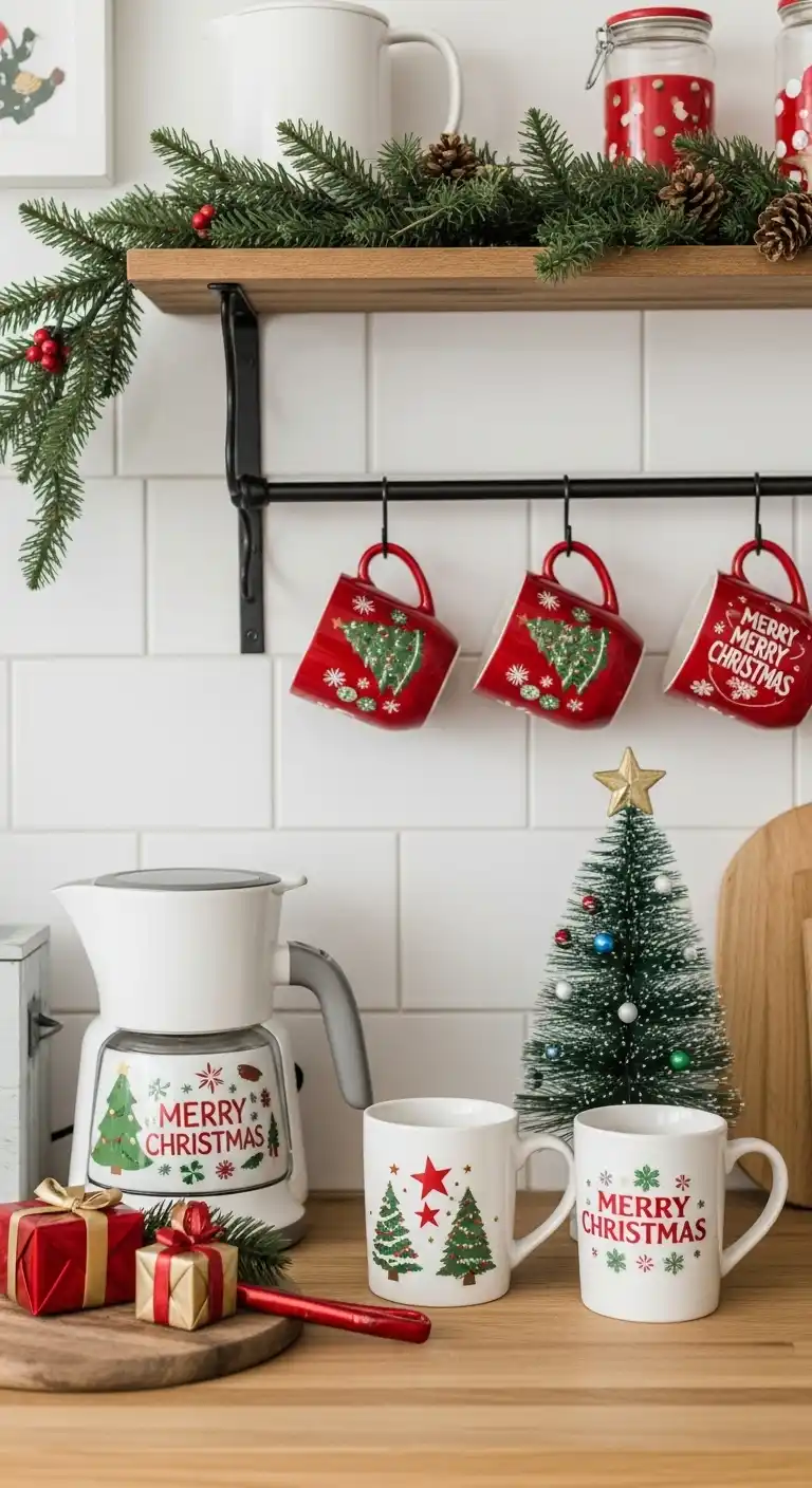 22. Christmas-Themed Mugs