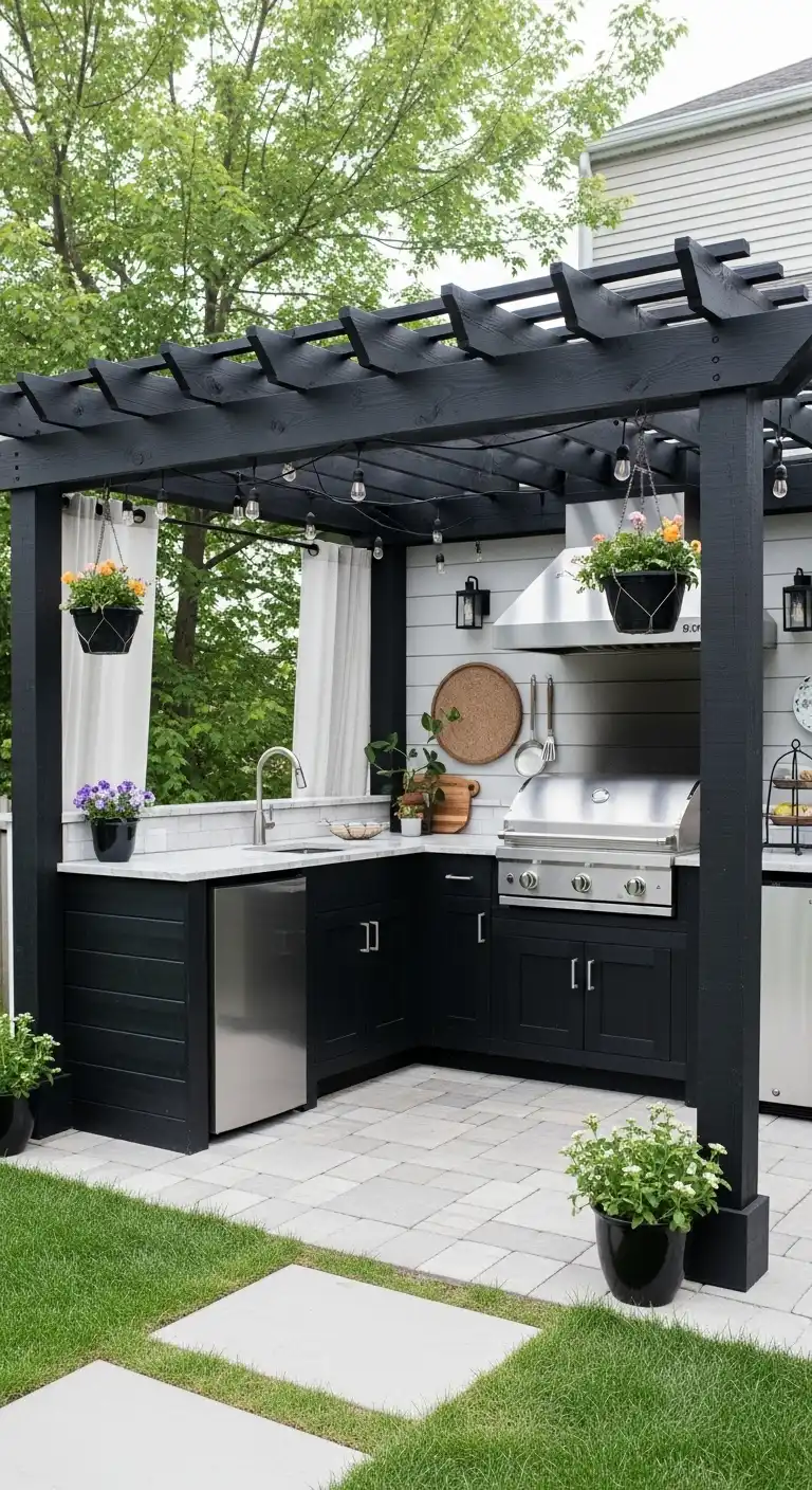 22. Open-Air Pergola Frame