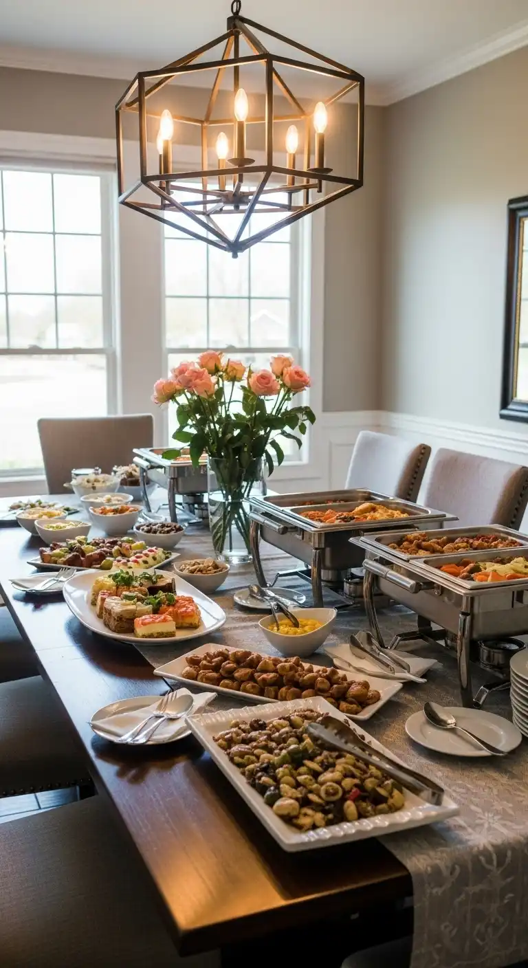 22. The Buffet-Style Table