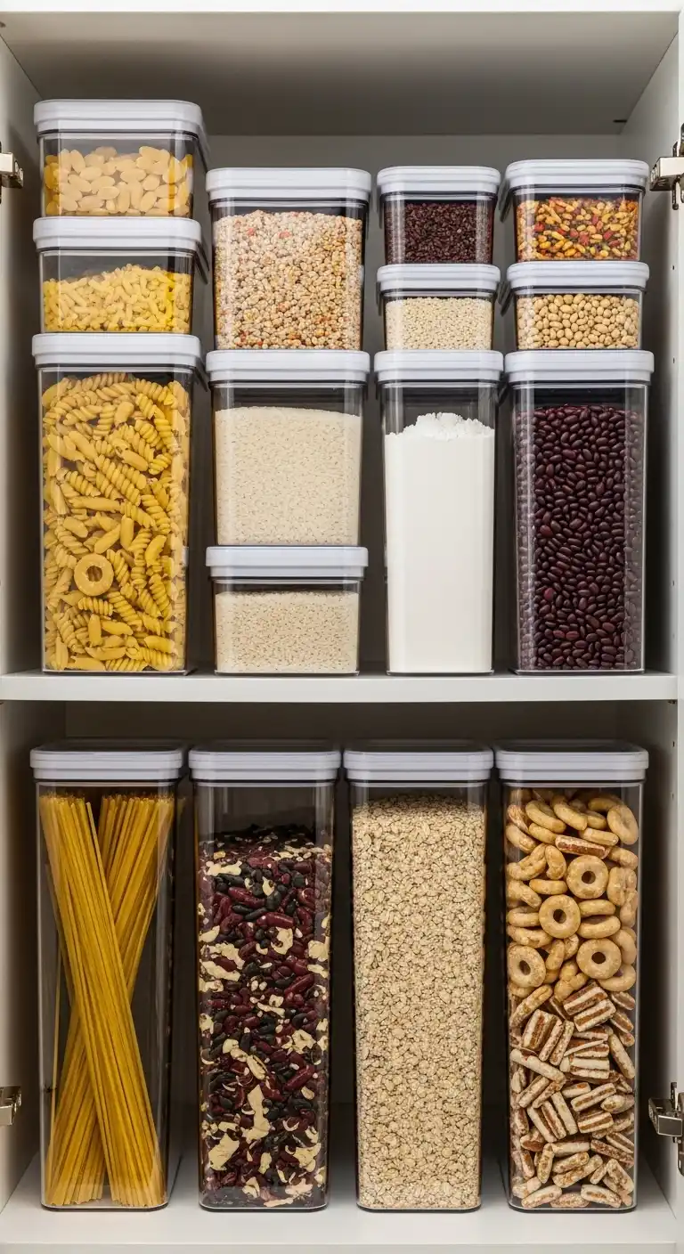 22. Use Transparent Food Storage Containers