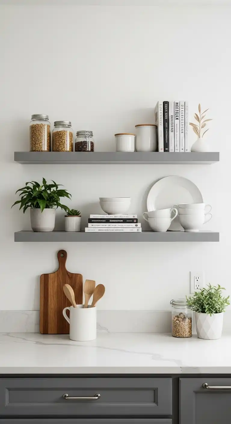 23. Install Floating Shelves