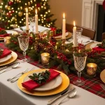25 Christmas Table Setting Ideas