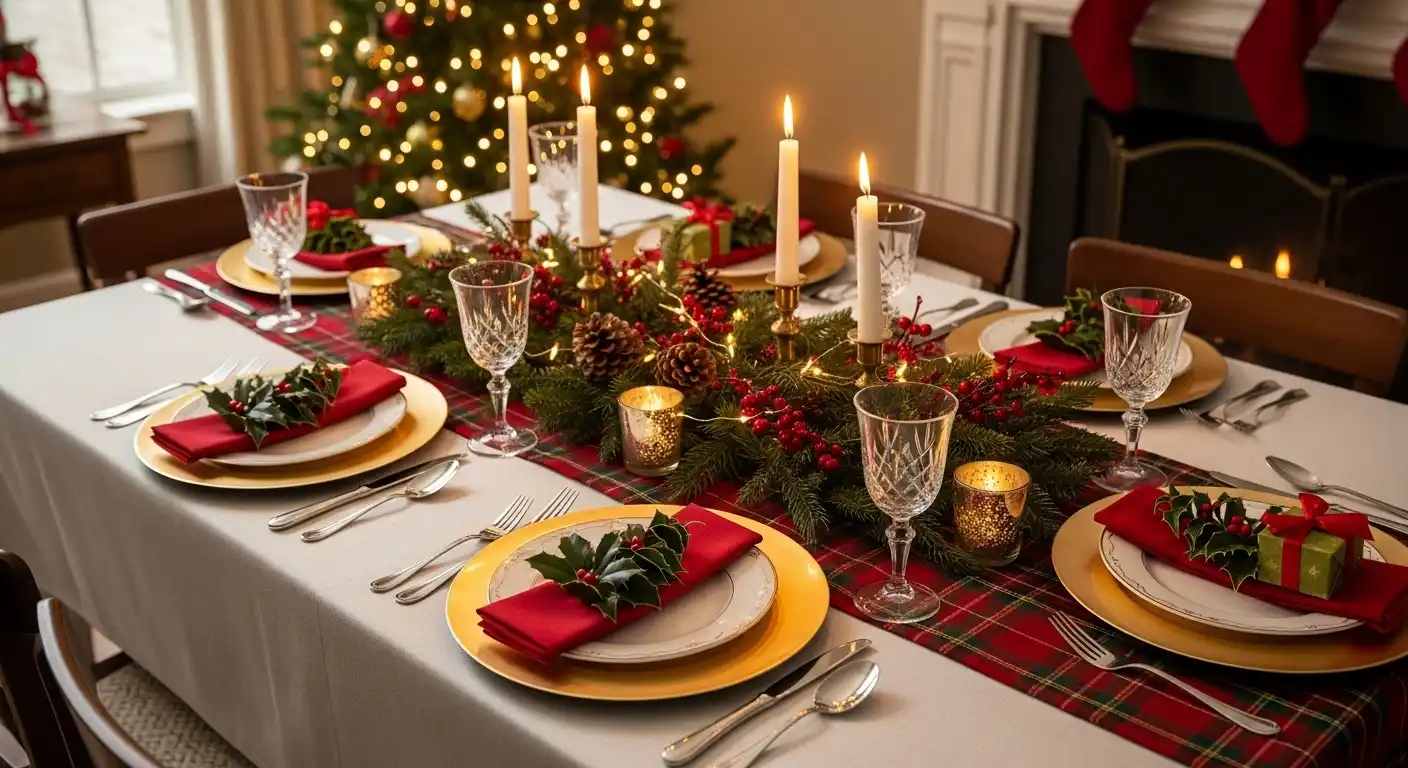 Christmas Table Setting: 25 Stylish Inspirations
