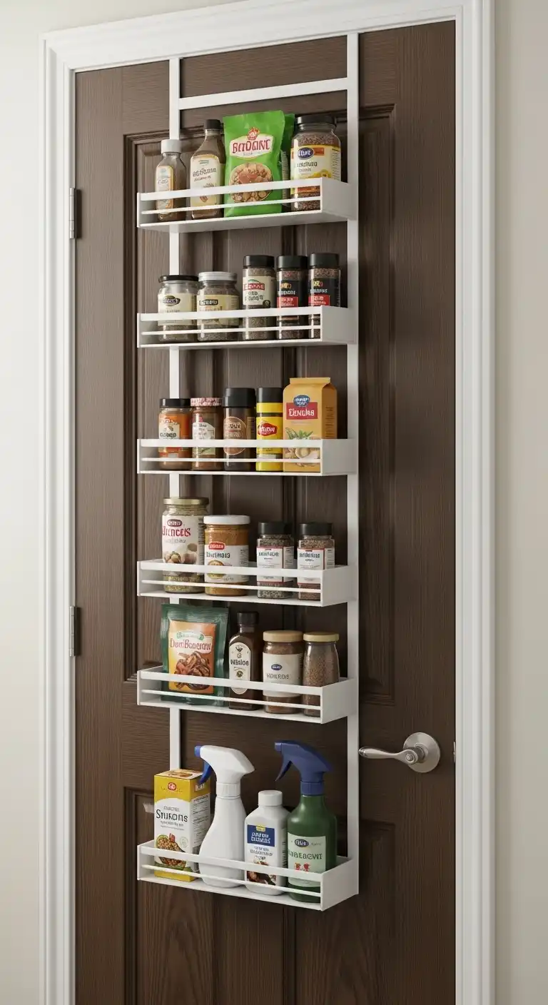 3. Add a Door-Back Organizer