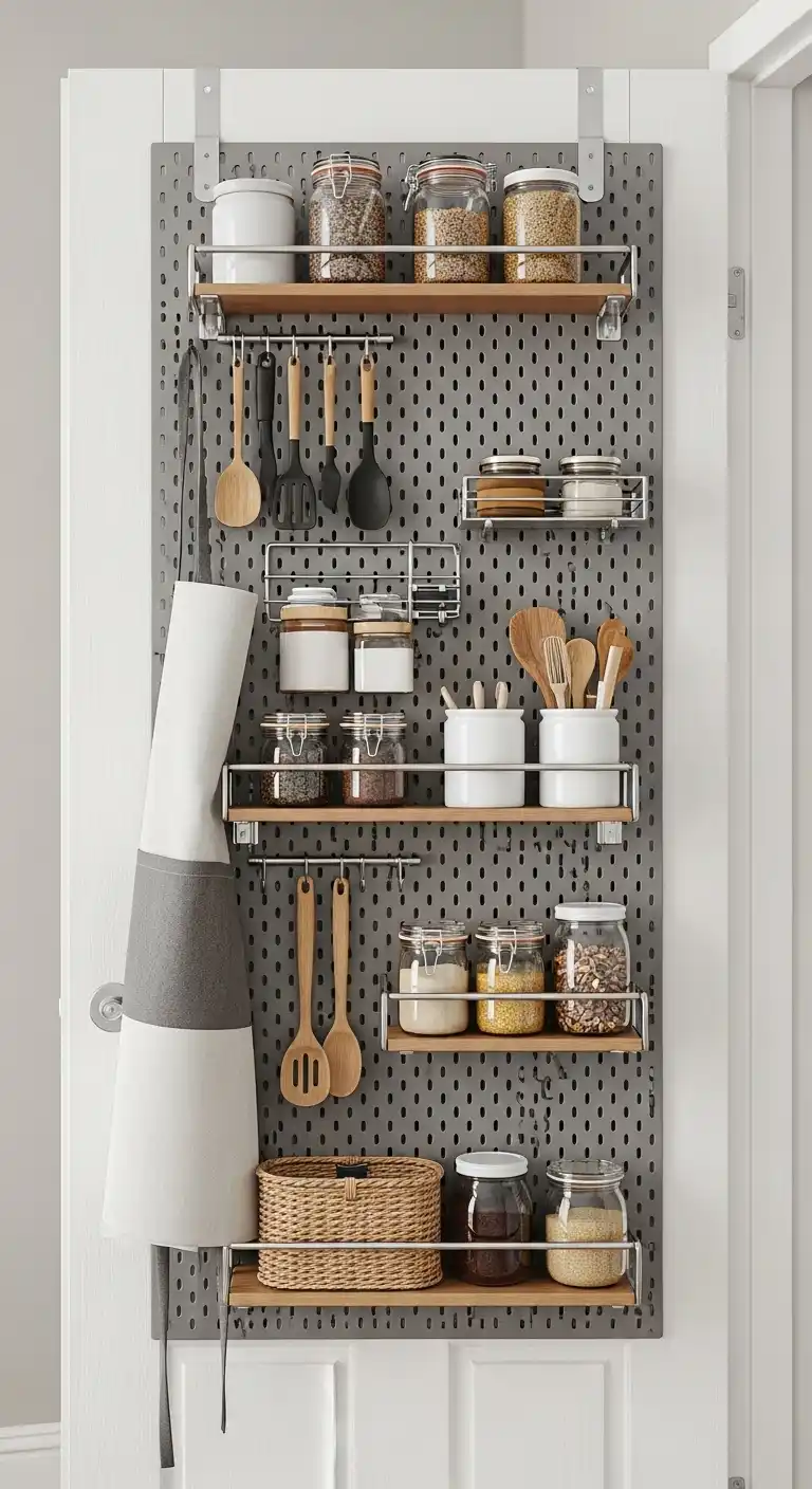 3. DIY Pegboard System