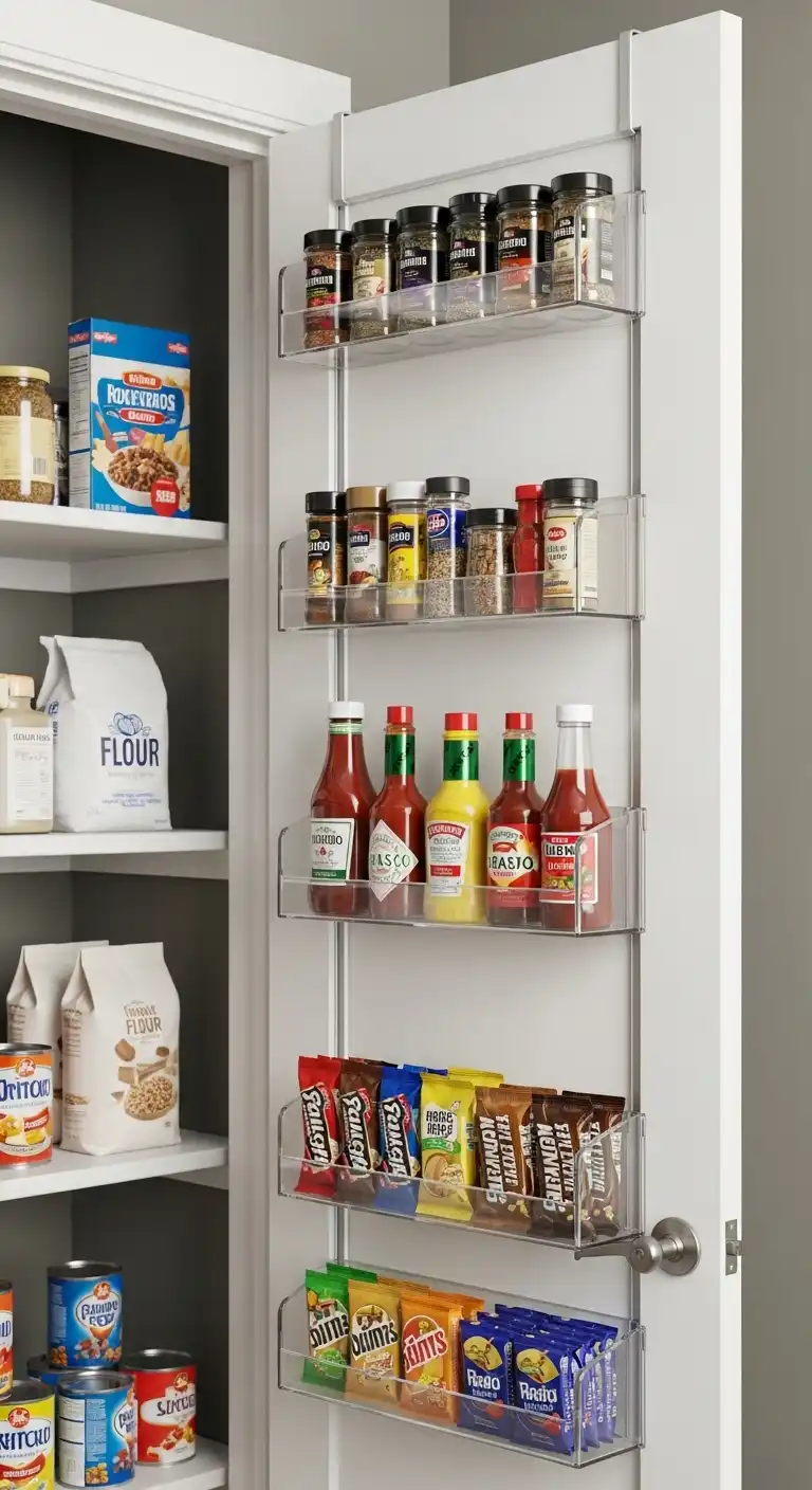 3. Door Organizers to Double Space