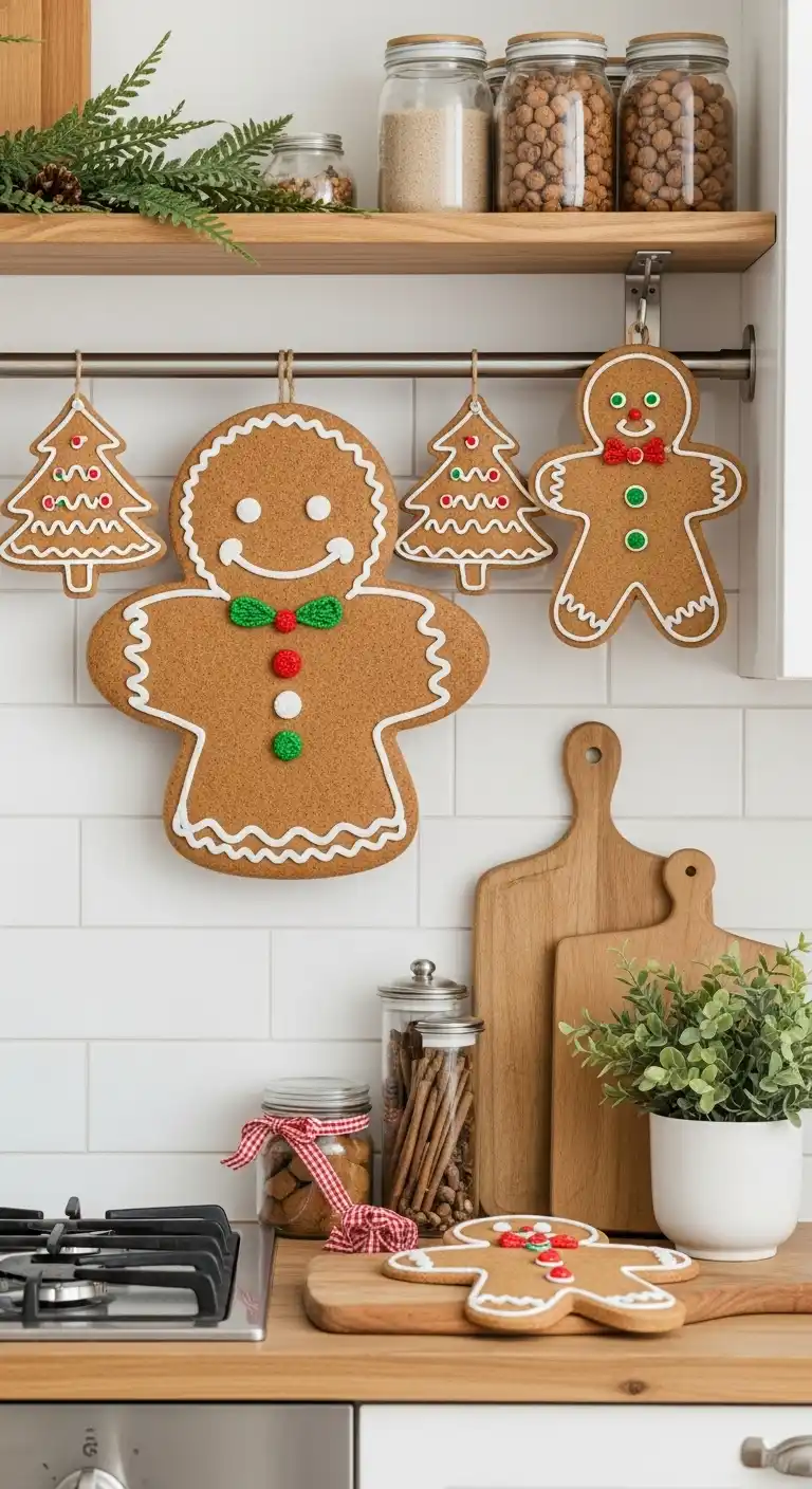 3. Gingerbread-Themed Decorations