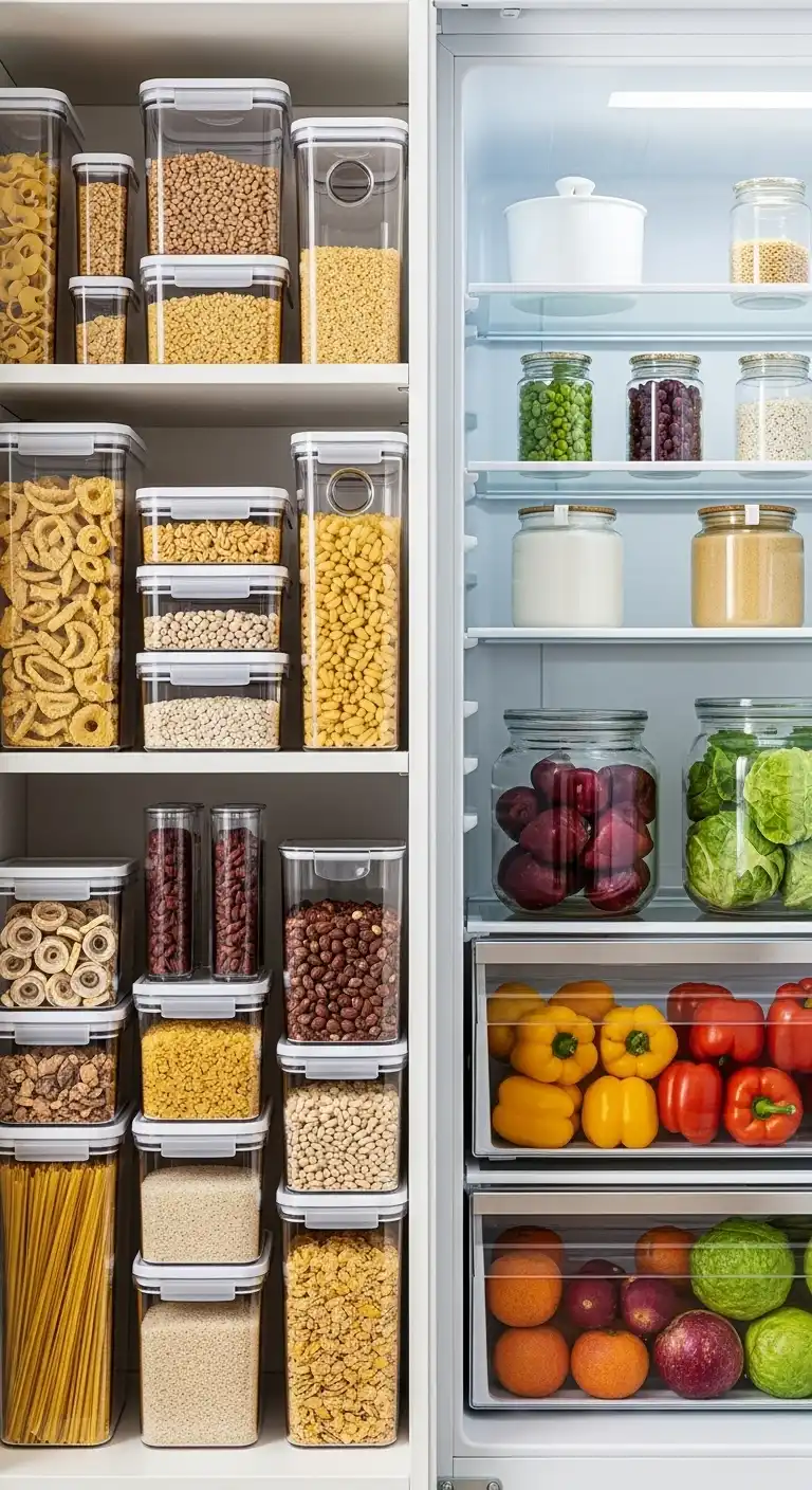 3. Invest in Stackable Containers