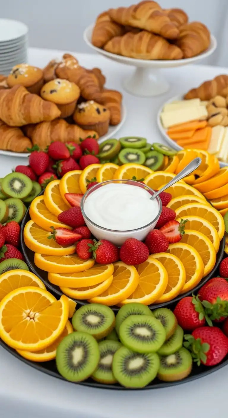3. Morning Brunch Fruit Tray