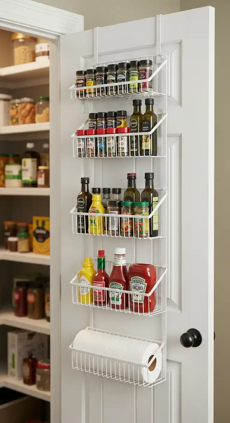 4. Add an Over-the-Door Rack