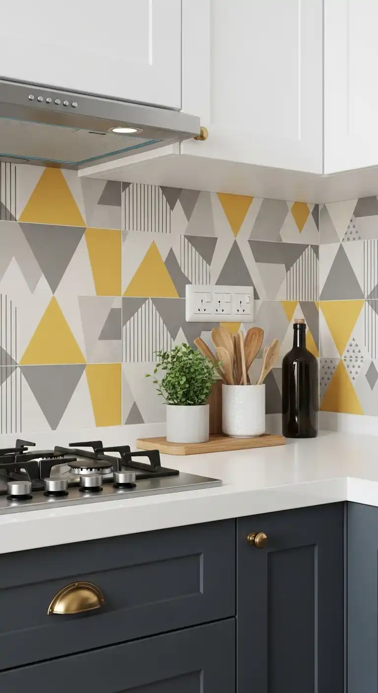 4. Geometric Patterns for a Pop Art Vibe