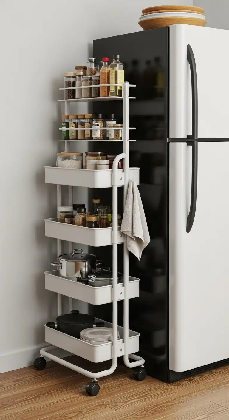 5. Add a Rolling Cart
