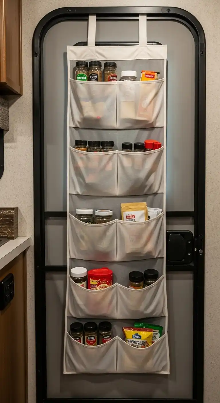 5. Add an Over-the-Door Organizer
