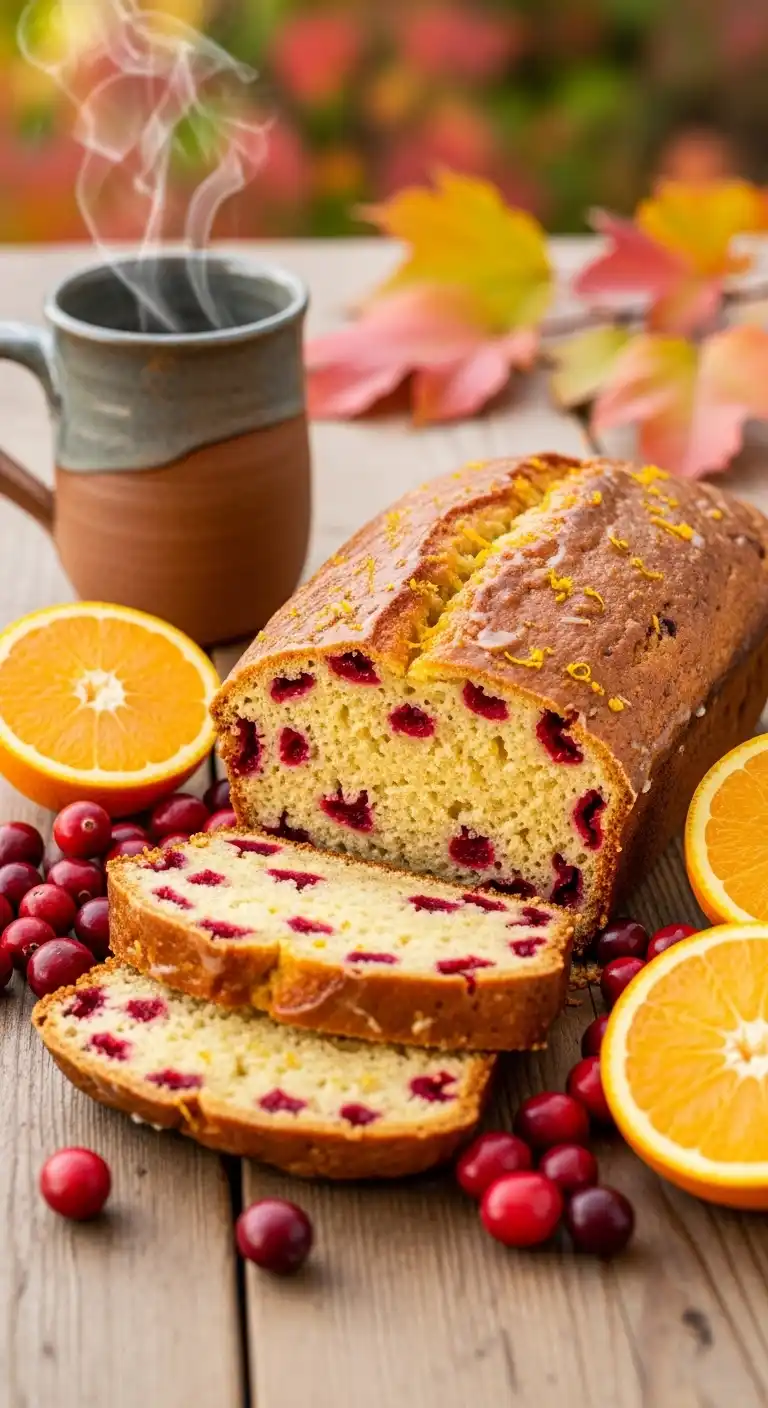 5. Cranberry Orange Bread