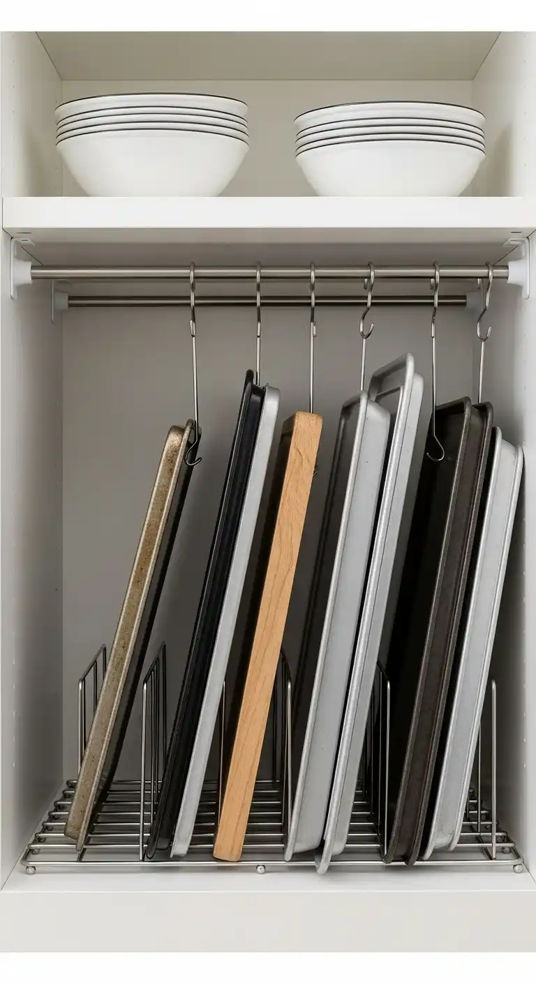 5. Opt for Tension Rod Dividers