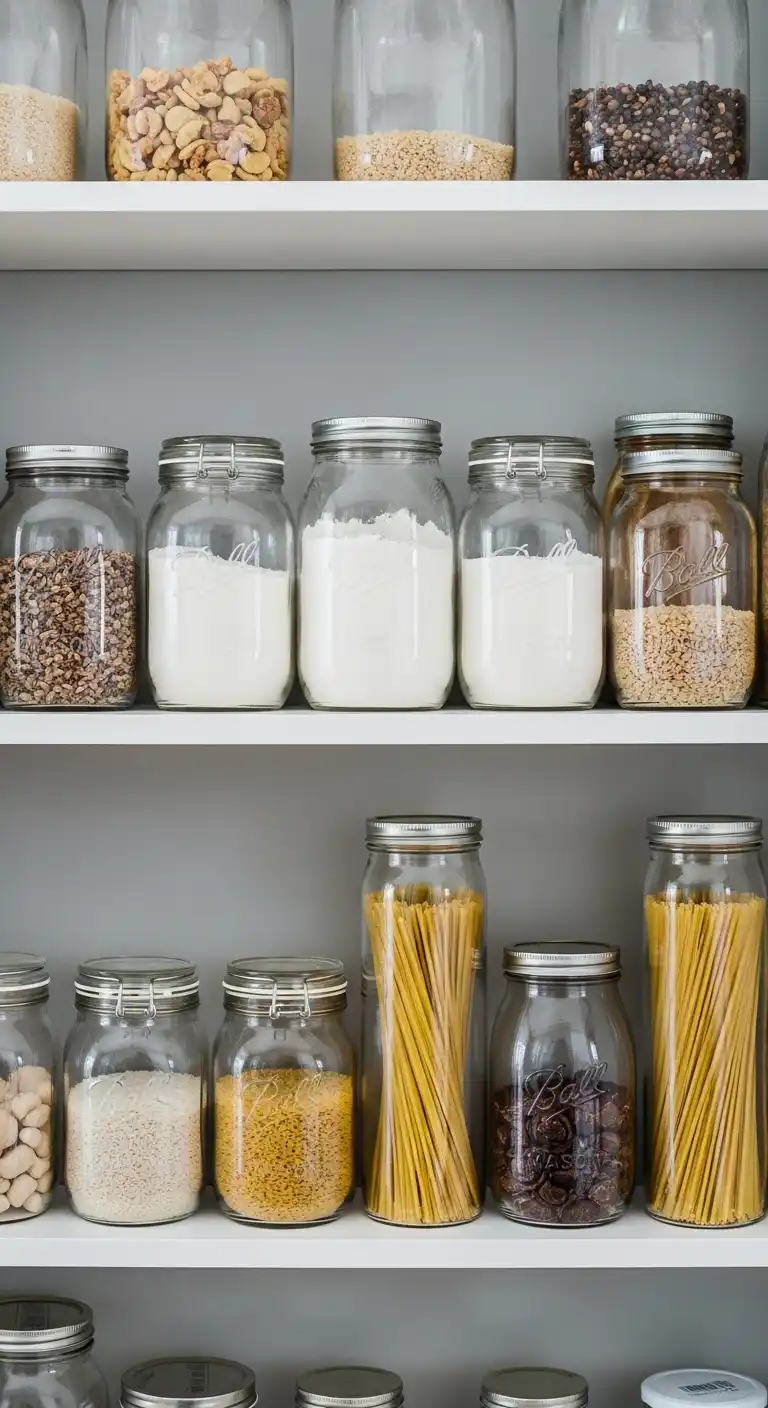 5. Upcycle Glass and Mason Jars