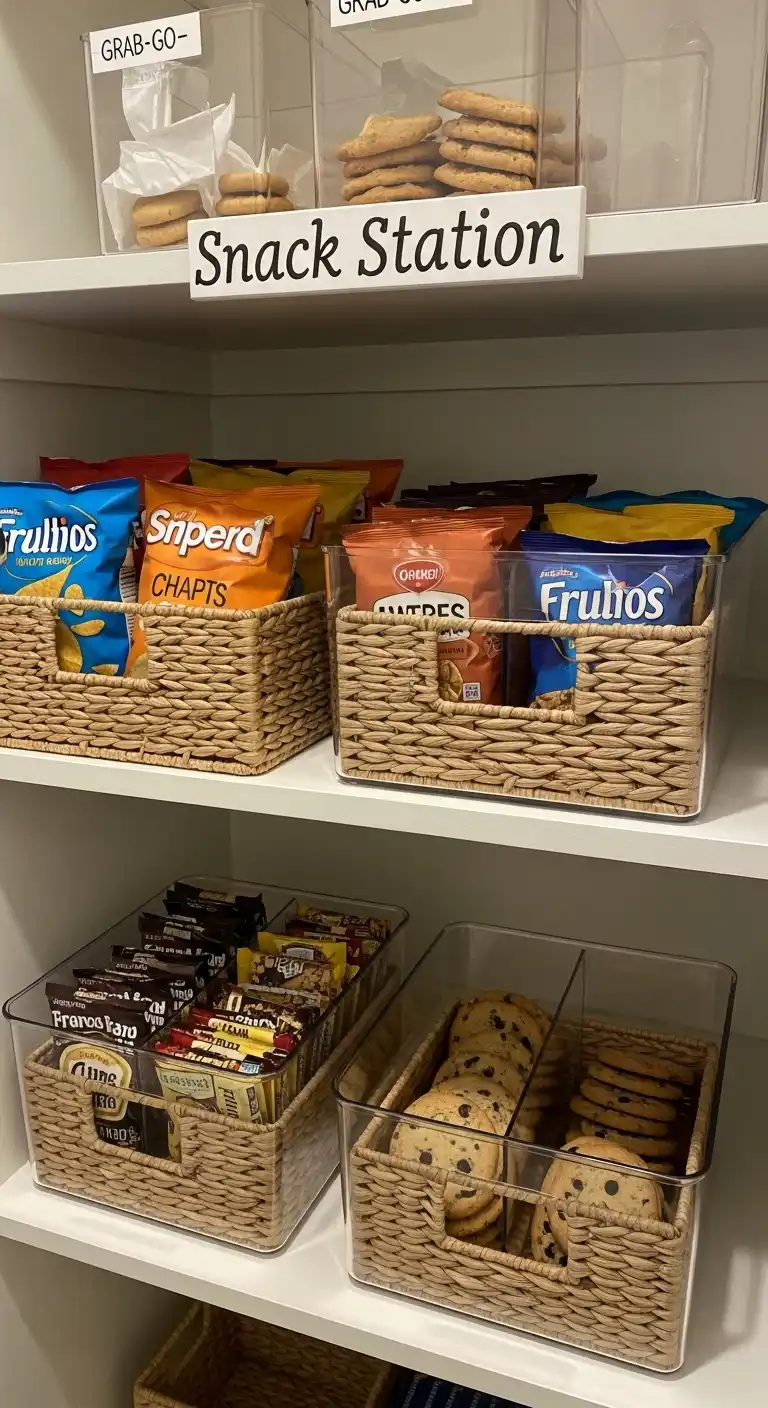 6. Create Snack Stations