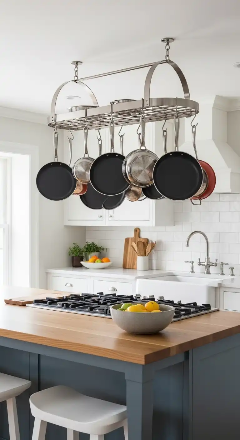 6. Hang a Pot Rack
