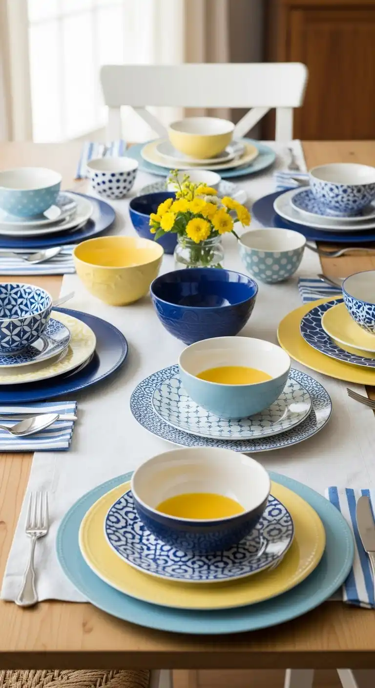 6. Mix and Match Dining Ware