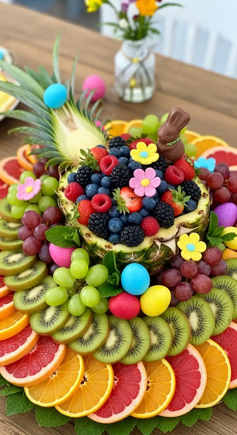 7. Fruit Tray for Easter