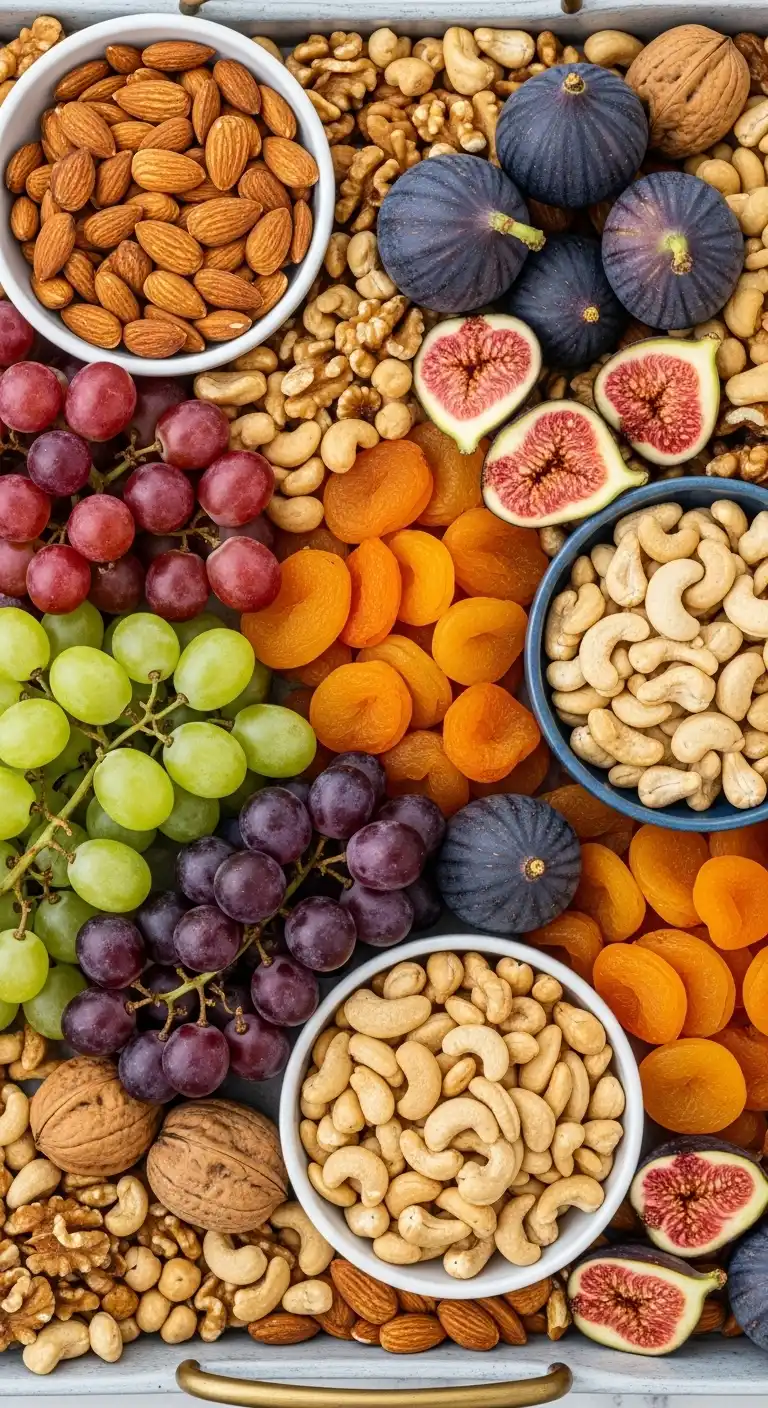 8. Fruit and Nut Harmony Tray