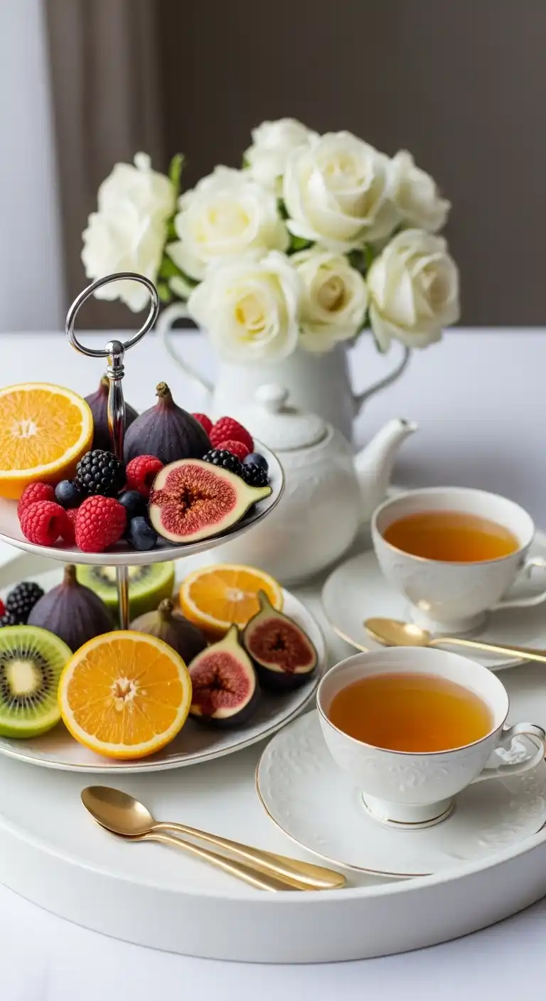 9. Afternoon Fruit and Tea Pairing