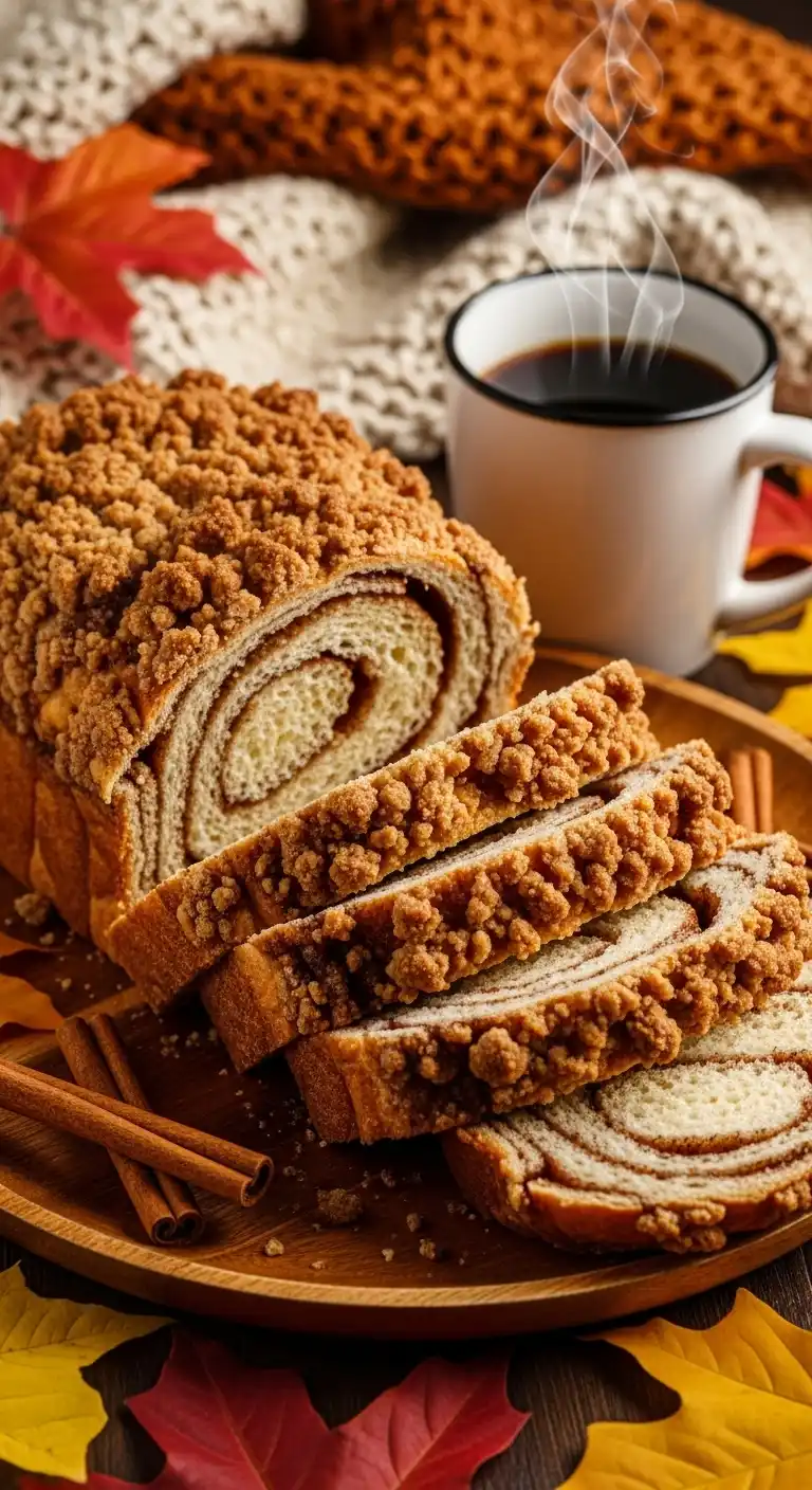 9. Cinnamon Streusel Bread