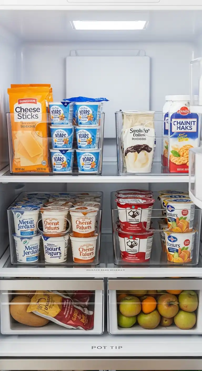 9. Dedicated Snack Bins