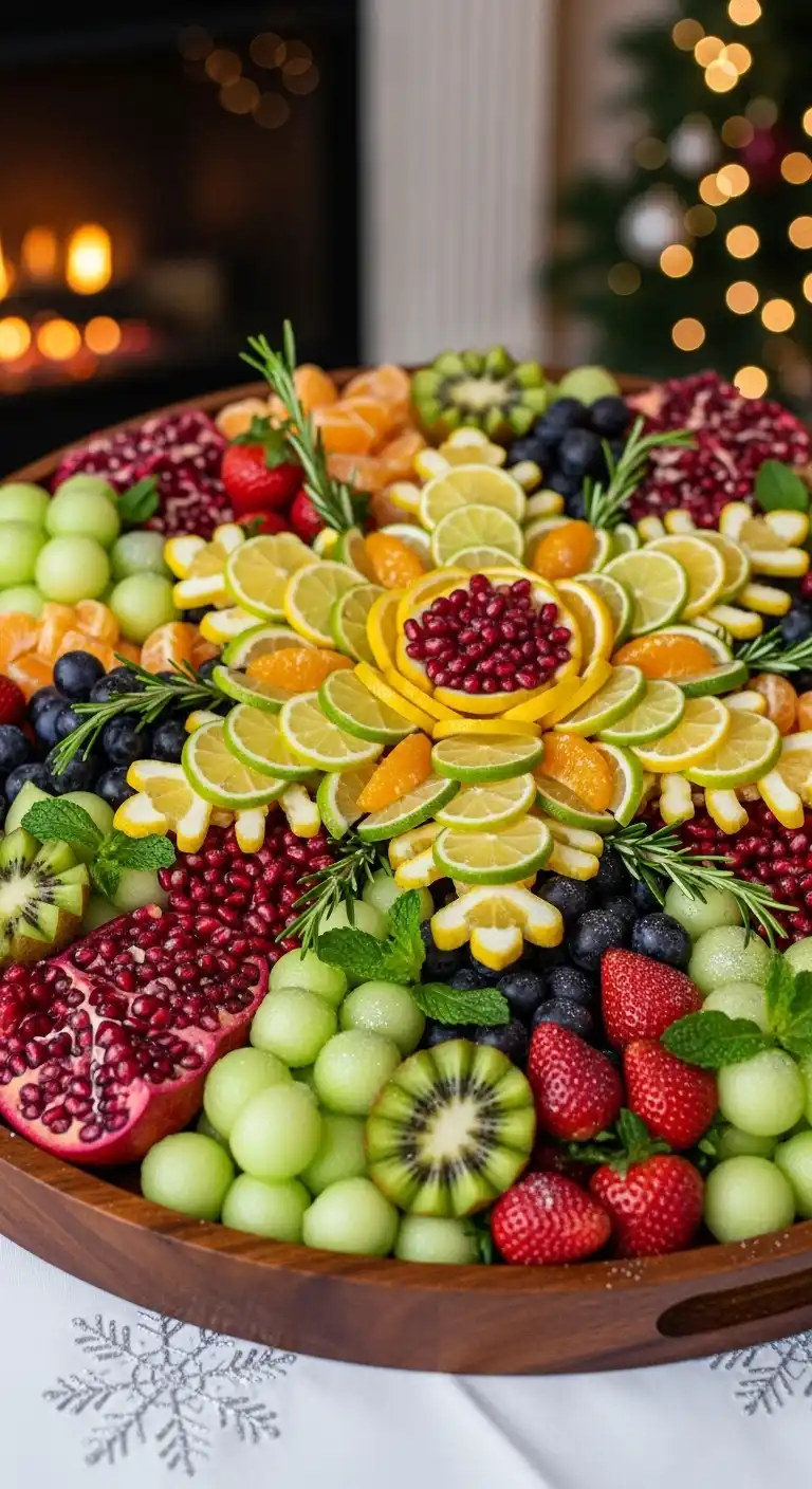 9. Snowflake Citrus Arrangement
