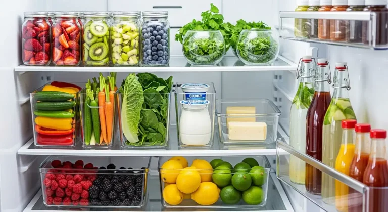 Aesthetic Fridge Organization Ideas