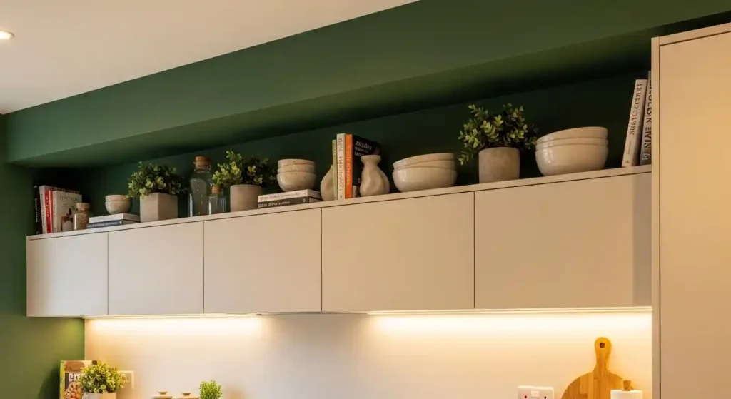 Alternatives to Extending kitchen Cabinets Fully to the Ceiling