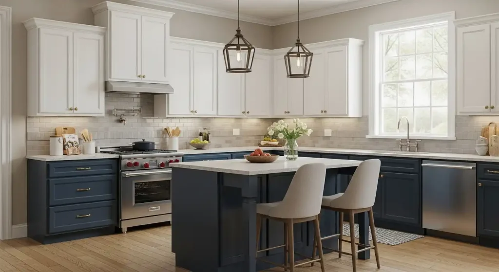 Beyond the Colors The Two-Tone Kitchen Cabinet Trend