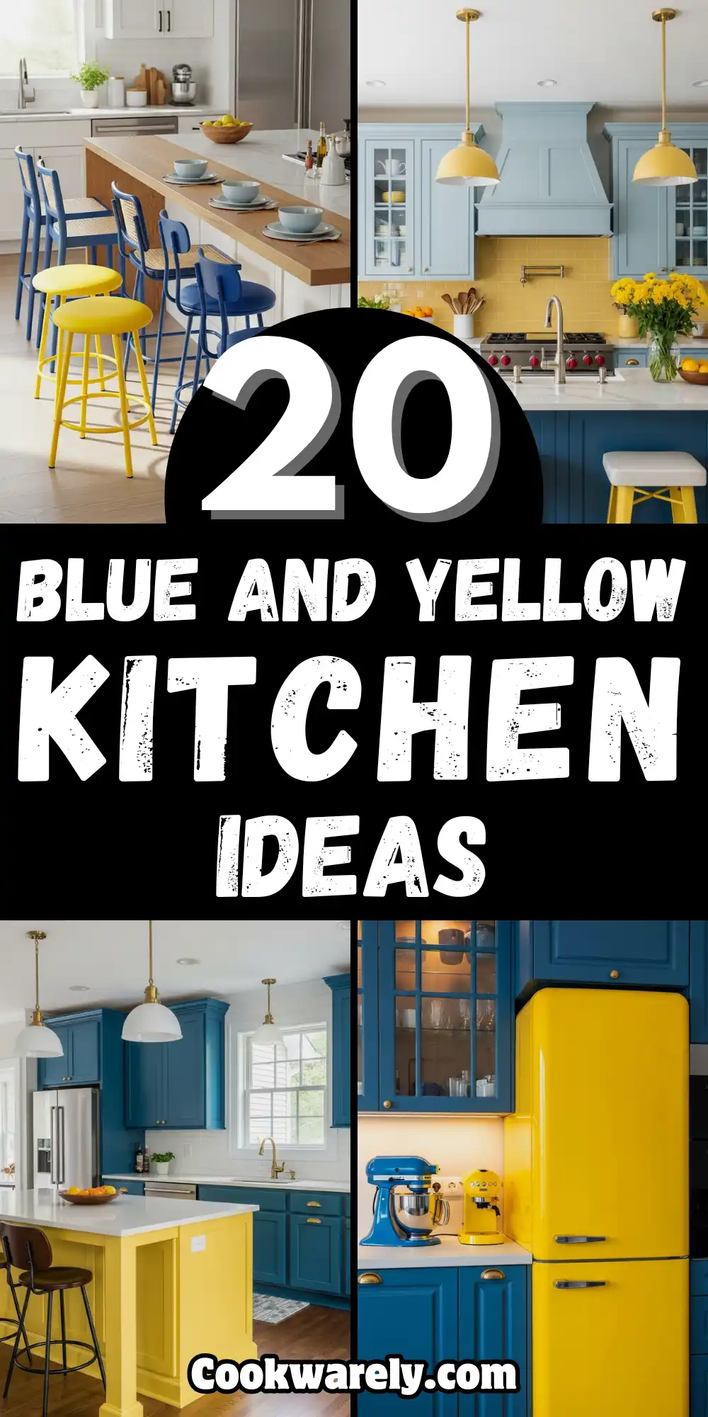 Blue and Yellow Kitchen Ideas