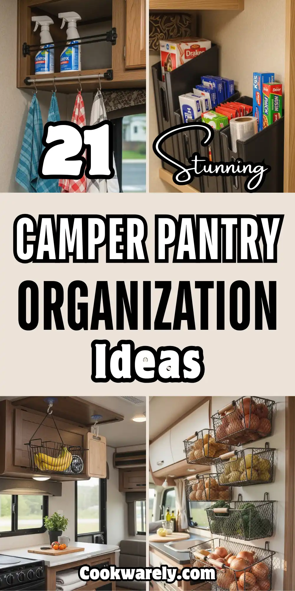 Camper Pantry Organization
