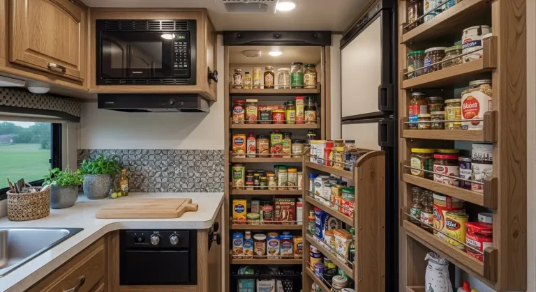 Camper Pantry Organization Ideas