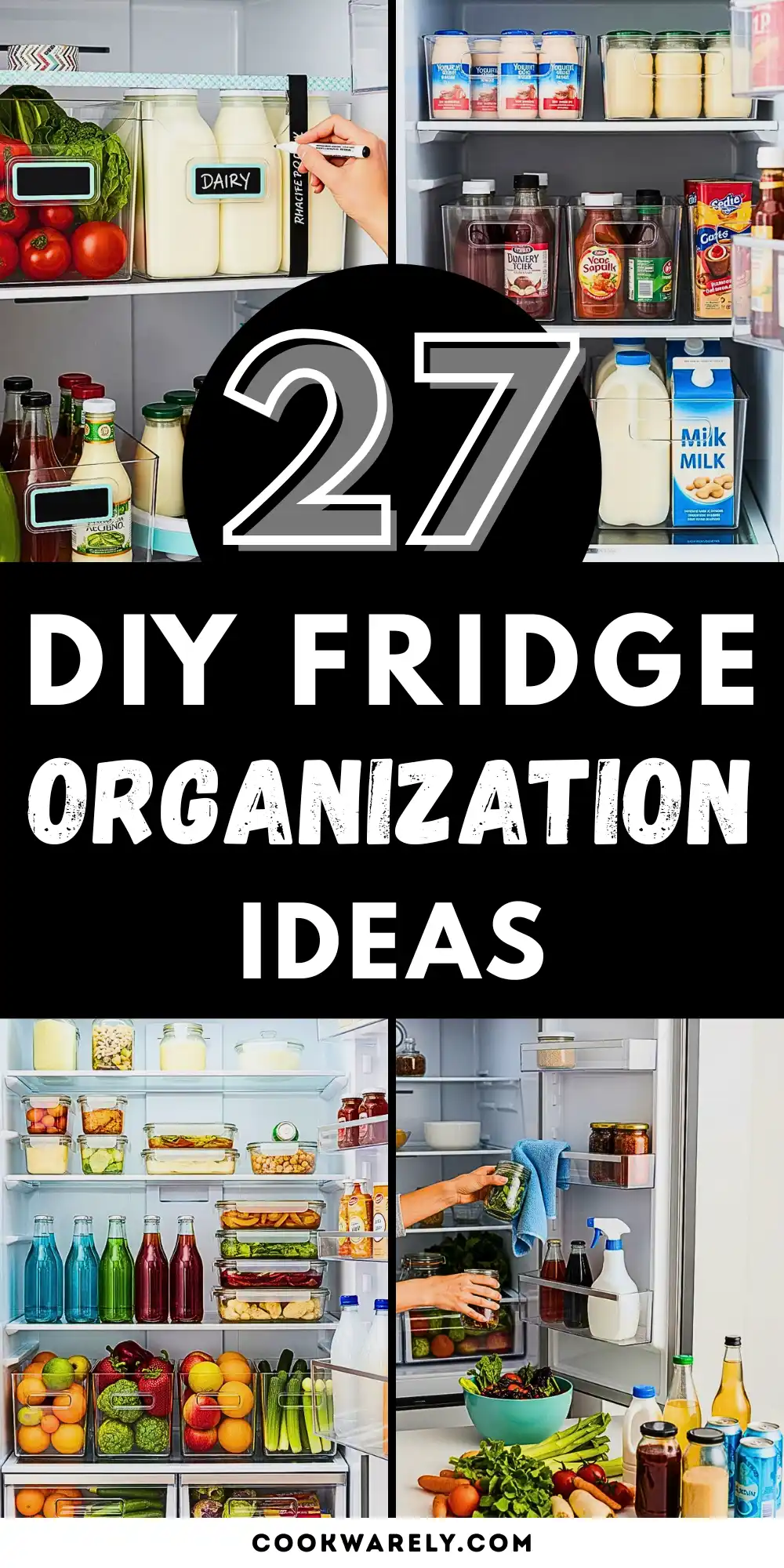DIY Fridge Organization Ideas
