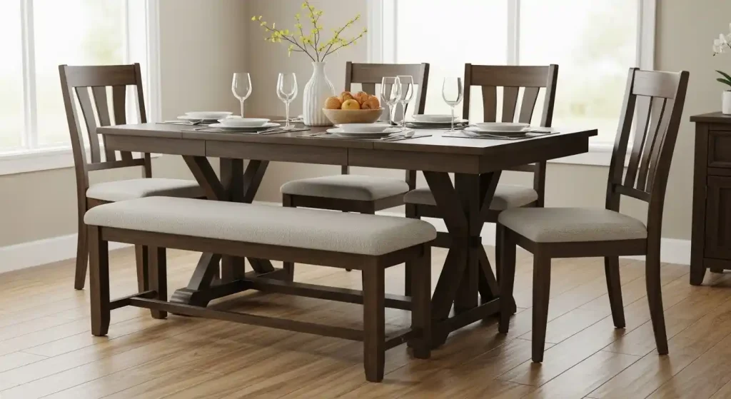 Dining Benches vs. Chairs Comfort Considerations