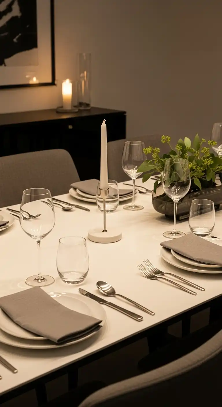Final Touches for Your Modern Dining Table Decor
