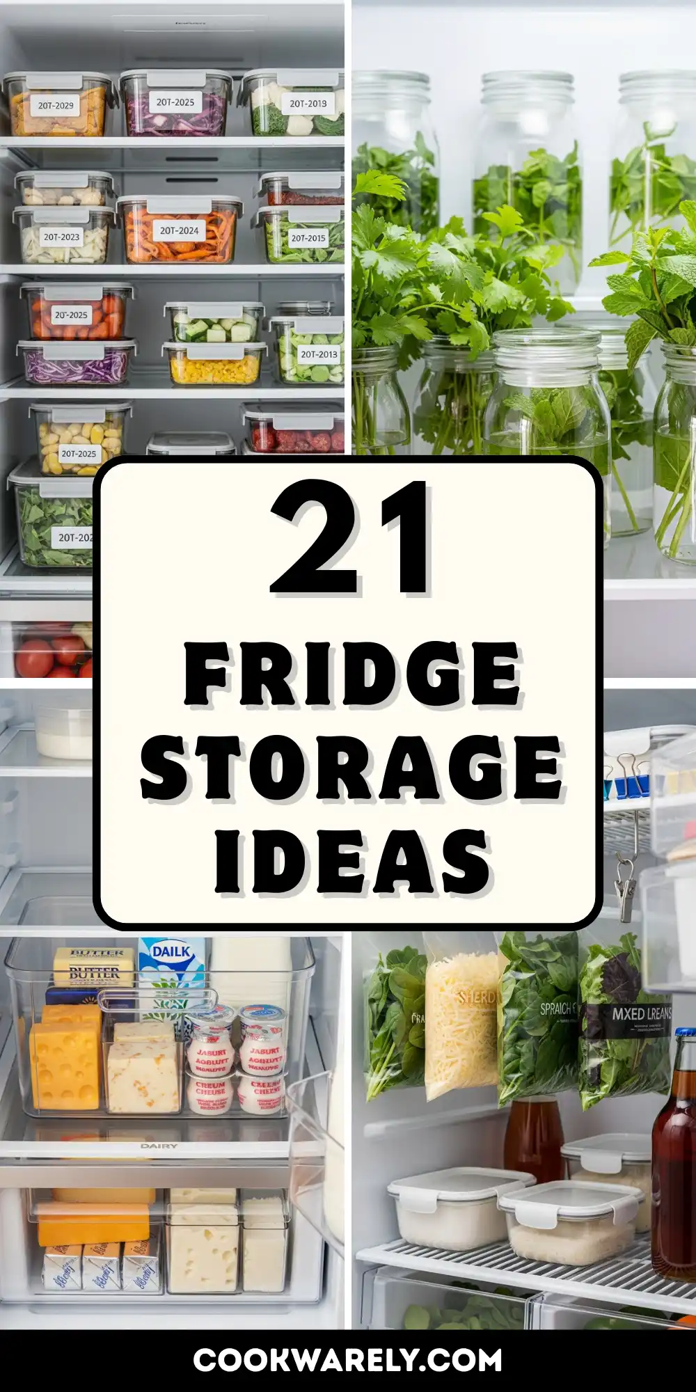 Fridge Storage Ideas